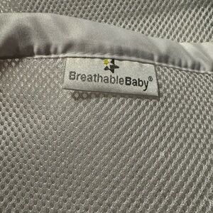 BreathableBaby White Mesh Crib Liner